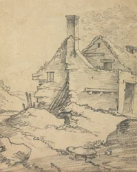 Casas en un paisaje