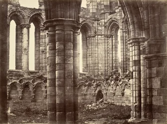 Abadía de Whitby, Yorkshire, Transepto Norte