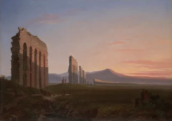 Vista de la Campagna romana