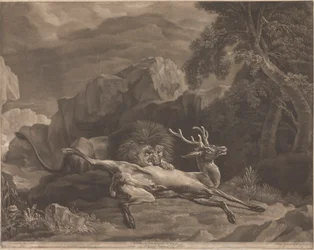 El león y el ciervo