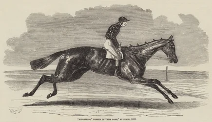 Cantante, Ganadora de The Oaks, en Epsom, 1852