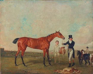 Shoveller Sostenido por su Entrenador Will Chifney, 1819