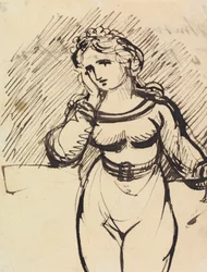 Estudio de la figura de una mujer