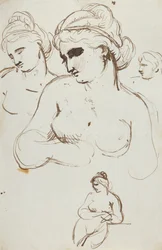 Estudio de mujer desnuda