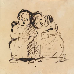 Estudio de dos niños