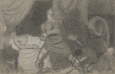 El asesinato de Duncan - Macbeth con las dagas