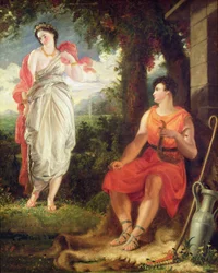Venus y Anquises