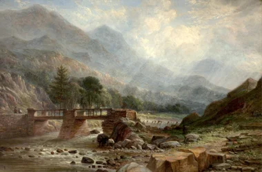 Cerca de Beddgelert