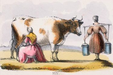 Leche, c. 1845