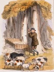 El porquero, c1845