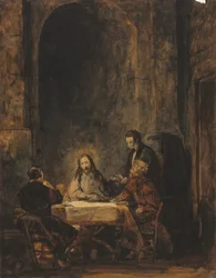 Cristo en Emaús