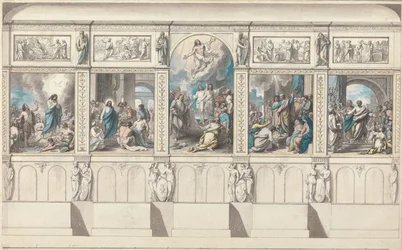 Diseño para una pared de la Capilla de la Religión Revelada