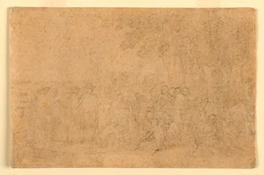 Dibujo, Boceto para el "Tratado de Penn", 1772