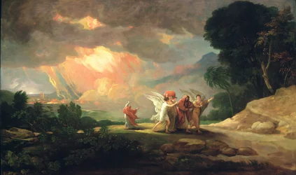 Lot Huyendo de Sodoma, 1810