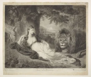 Una y el león, de La reina de las hadas de Spenser