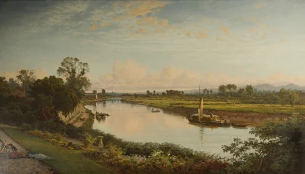 Corriente suave del Severn, 1886