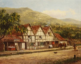 La vieja herrería, Great Malvern, 1871
