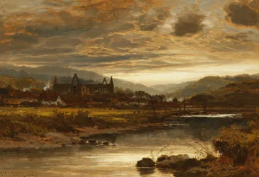 Abadía de Tintern, Gales, 1889