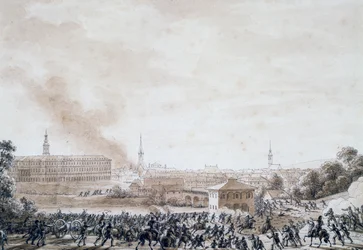 Ataque francés a la ciudad de Weimar, 14 de octubre