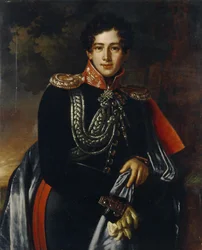 Retrato del Conde Nikolay Alexandrovich Samoylov 1800-1842, ca 1825