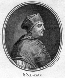 Thomas Wolsey c1475-1530, estadista inglés