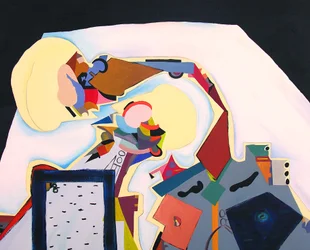 Dormeurs, 2000 (óleo sobre lienzo)