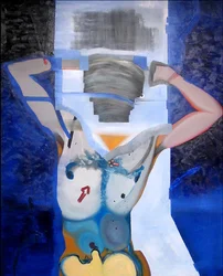 Homme libre, 2006 (óleo y acrílico sobre lienzo)