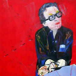 Rouge Duras 2, 2013 (óleo sobre lienzo)