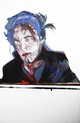Surportrait : le fantôme 1, 2000 (óleo sobre lienzo)
