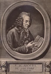 Voltaire, escritor y filósofo francés, siglo XVIII 1894