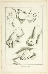Diseño: Manos, de Encyclopédie