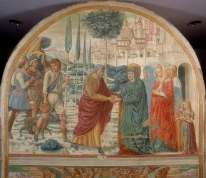 Encuentro en la Puerta Dorada. 1490