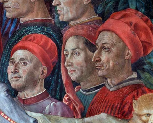 El viaje de los Reyes Magos (detalle)