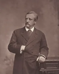 A. E. Nordenskiold geólogo y mineralogista sueco, nacido en Finlandia, 1832-1901, c. 1880