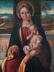 Danés:  Madonna med Barnet La Virgen y el Niño