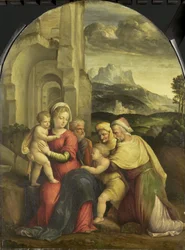 La Sagrada Familia, c.1535 (óleo sobre tabla)