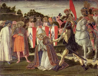 El martirio de San Fabián (panel)