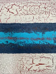 Franjas de pintura agrietada