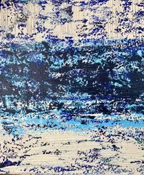 Olas azules con textura