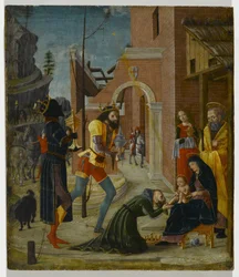 La adoración de los magos, c.1485-95