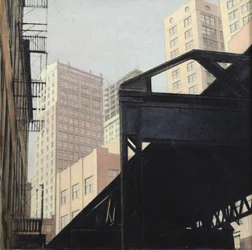 Nueva York (óleo sobre lienzo)
