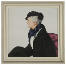 Retrato de Lady Mendl (1865-1950), de soltera Ella de Wolfe, llamada "Elsie" (óleo sobre lienzo)