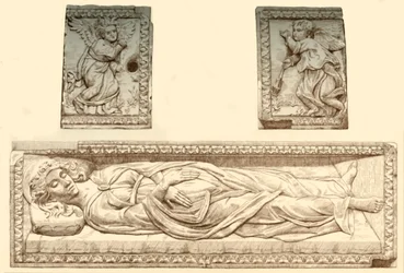 Sarcófago de Santa Justina, c. 1476, 1881