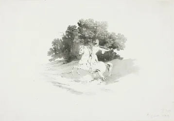Trompetista a caballo