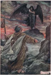 ¿Temer la muerte? Sentir la niebla en mi garganta, ilustración de 