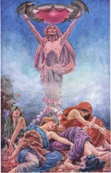 No mires hacia abajo sino hacia arriba, Ilustración de 