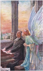 Sorrow is hard to bear, ilustración de 