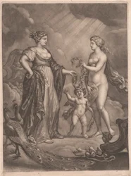 Juno, Venus y Cupido