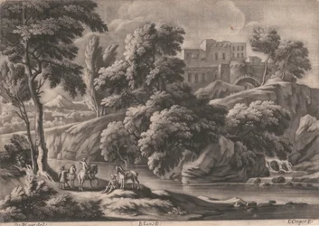Paisaje con castillo