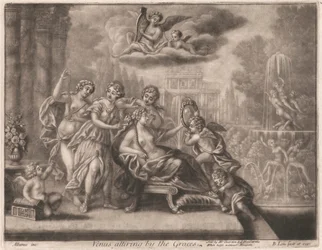 Venus Attiring por las Gracias